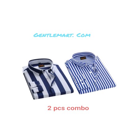 Full sleev premium shirt 2 pcs combo